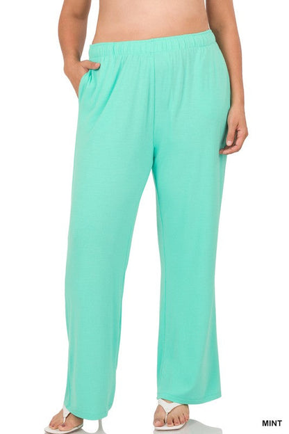 Plus Drawstring Lounge Pants