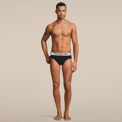 Men's Classic Black Brief Underwear