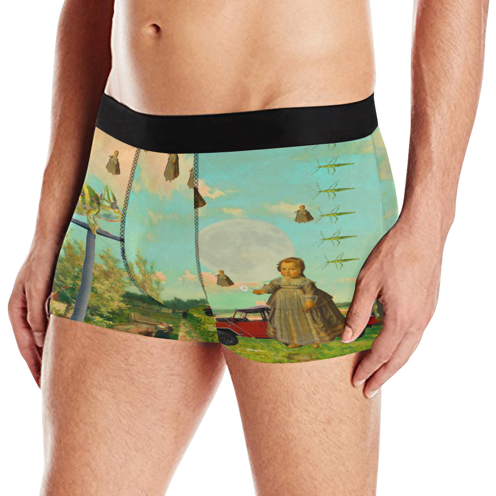 DANDELIONS Men's All Over Print Boxer Briefs