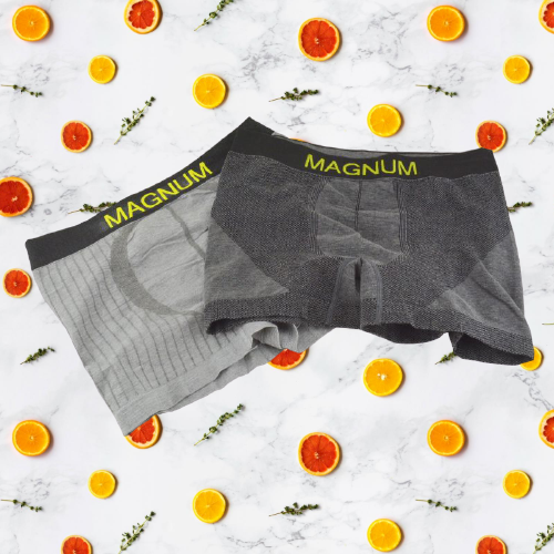 Boxer Briefs Charcoal Cotton Breathable 2 Pack Underwear