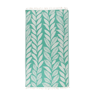 Seaweed Pure Cotton Throw Beach Towel