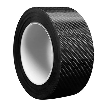 DIY Nano 3D Carbon Fiber Car Sticker Threshold Protection Strip Bumper