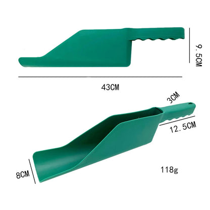 Getter Gutter Scoop Flexes High Handle Cleaning Roof Tool Dirt Debris