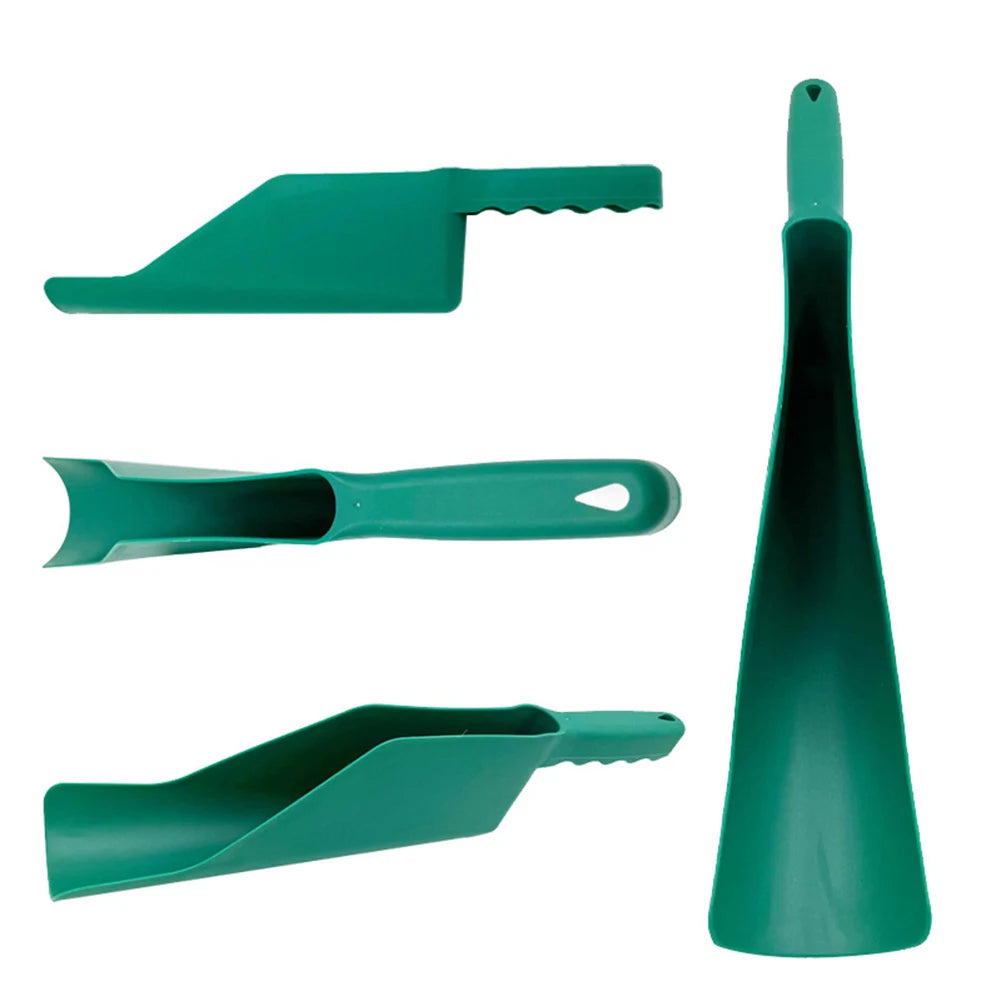Getter Gutter Scoop Flexes High Handle Cleaning Roof Tool Dirt Debris
