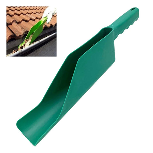 Getter Gutter Scoop Flexes High Handle Cleaning Roof Tool Dirt Debris