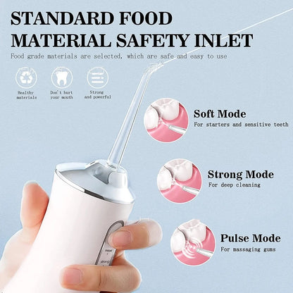 New Oral Irrigator Portable Dental Water Flosser USB Rechargeable