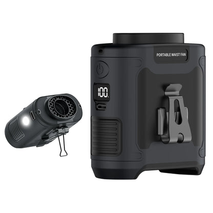 20000mAh Outdoor Portable Waist Fan Hanging Neck Fan Strong Wind with