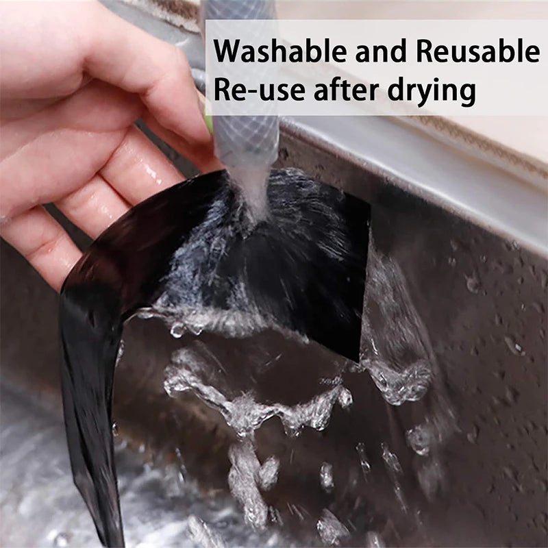 DIY Nano 3D Carbon Fiber Car Sticker Threshold Protection Strip Bumper