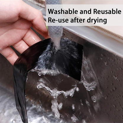 DIY Nano 3D Carbon Fiber Car Sticker Threshold Protection Strip Bumper