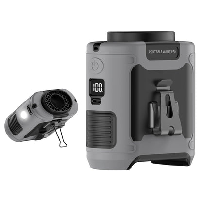 20000mAh Outdoor Portable Waist Fan Hanging Neck Fan Strong Wind with