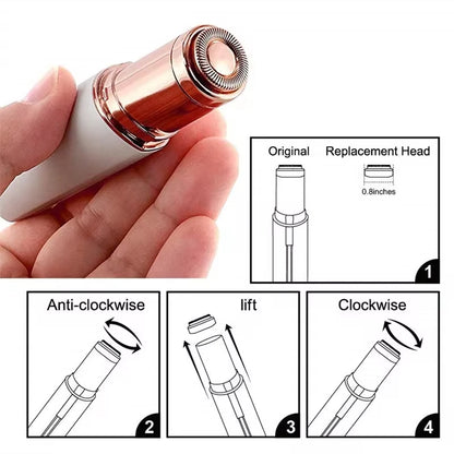 Electric Hair Removal Machine Eyebrow Trimmer Bikini Depilator Shaving