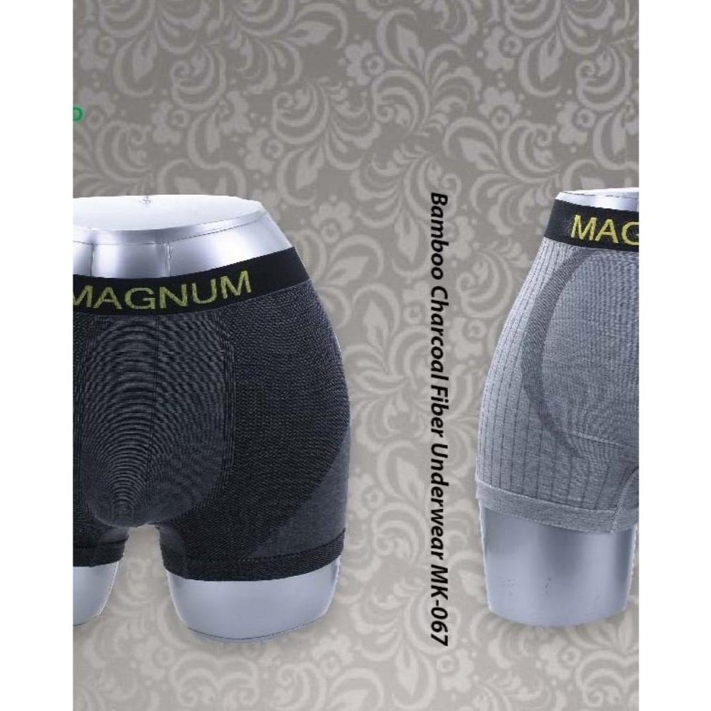 Boxer Briefs Charcoal Cotton Breathable 2 Pack Underwear