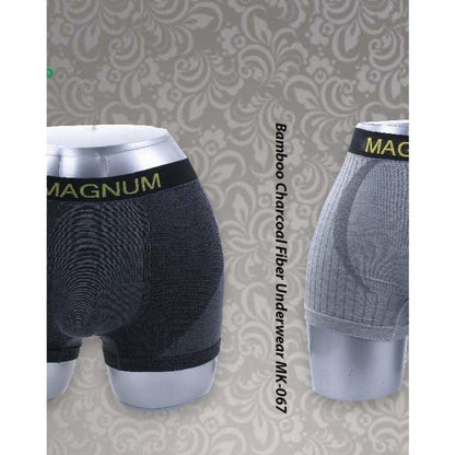 Boxer Briefs Charcoal Cotton Breathable 2 Pack Underwear