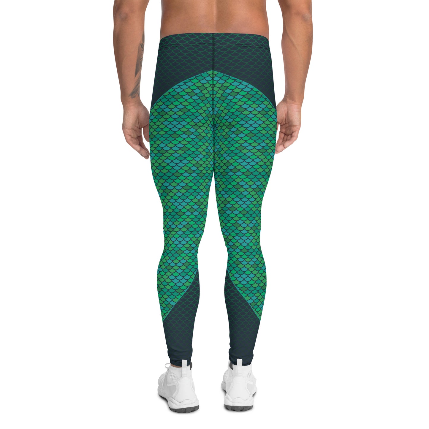 Green Mermaid Leggings for Men