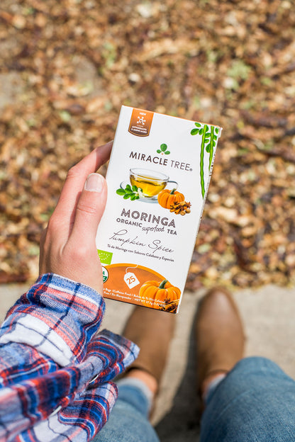 Miracle Tree's Organic Moringa Tea, Pumpkin Spice