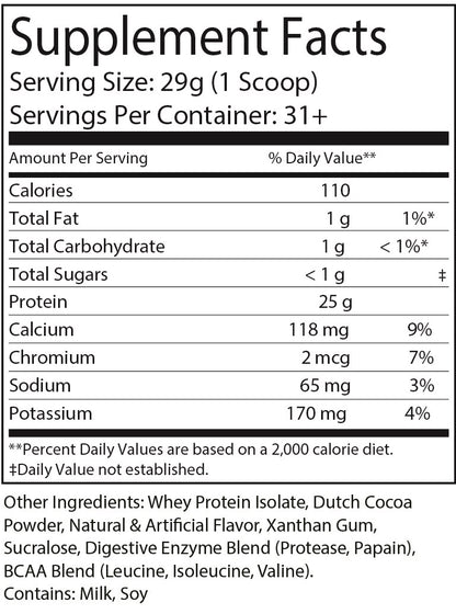 Pure Whey Isolate - Chocolate
