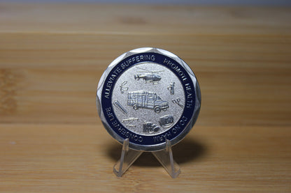 EMS Emergency Medical Service Ambulance Challenge Coin