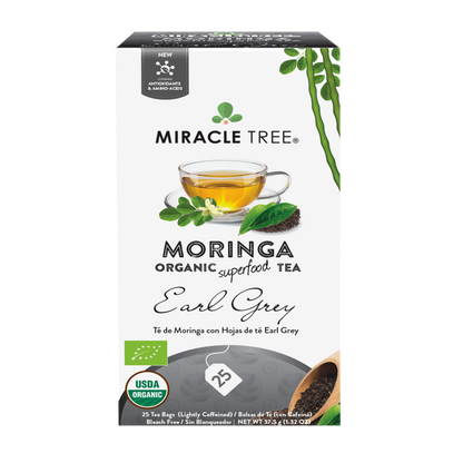 Miracle Tree's Organic Moringa Tea, Earl Grey