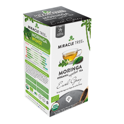 Miracle Tree's Organic Moringa Tea, Earl Grey