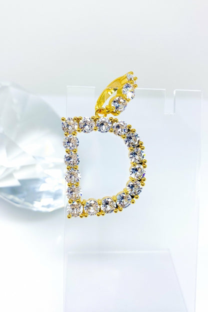 Pendant - So Icy Printed Letter