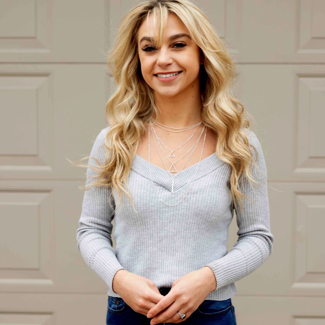 Double Triangle Multilayer Necklace - 6 Layers, Zinc Alloy, Adjustable Chain, Unique Geometric Design